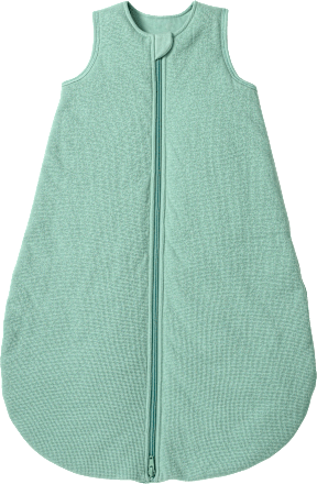 Schlafsack 3 TOG mit Waffel-Struktur, grün, 80 cm, 1 St