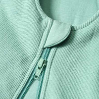 3 TOG wafelbrei slaapzak, groen, 90 cm, 1 stuk