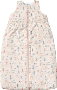 3 TOG slaapzak met bospatroon, beige, 90 cm, 1 stuk