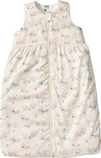 ALANA Schlafsack 3 TOG mit Waldtier-Muster, weiß, 90 cm, 1 St