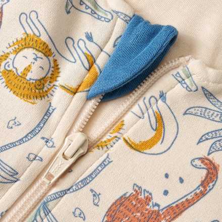 Schlafsack mit Beinen 1 TOG mit Dschungel-Muster, beige, 100 cm, 1 St ALANA