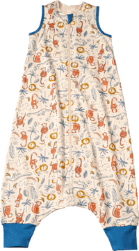 Schlafsack mit Beinen 1 TOG mit Dschungel-Muster, beige, 100 cm, 1 St ALANA