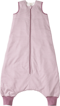 Schlafsack mit Beinen 2 TOG, mit Ringel-Muster, rosa, 100 cm, 1 St