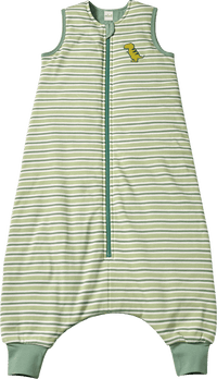 Schlafsack mit Beinen 3 TOG mit Dino-Applikation, grün, 110 cm