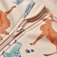 ALANA Schlafsack mit Beinen 3 TOG mit Tier-Muster, beige, 100 cm, 1 St