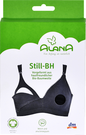 Schwangerschafts- und Still-BH Gr. XL, schwarz, 1 St