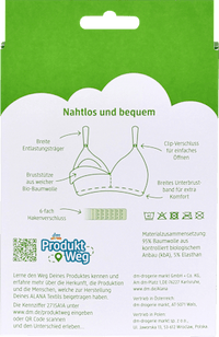 Schwangerschafts- und Still-BH Gr. XL, schwarz, 1 St