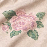 ALANA Set mit Body und Hose, beige mit Blumen-Motiv, Gr. 62/68, 1 St