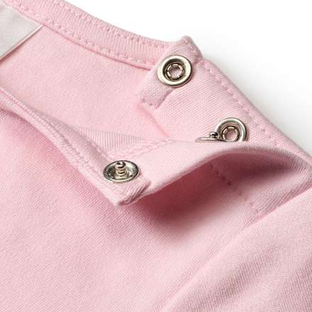 Set bestaande uit een shirt met lange mouwen en eenhoornmotief en een broek met groeifunctie, roze + paars, maat 68, 1 stuk