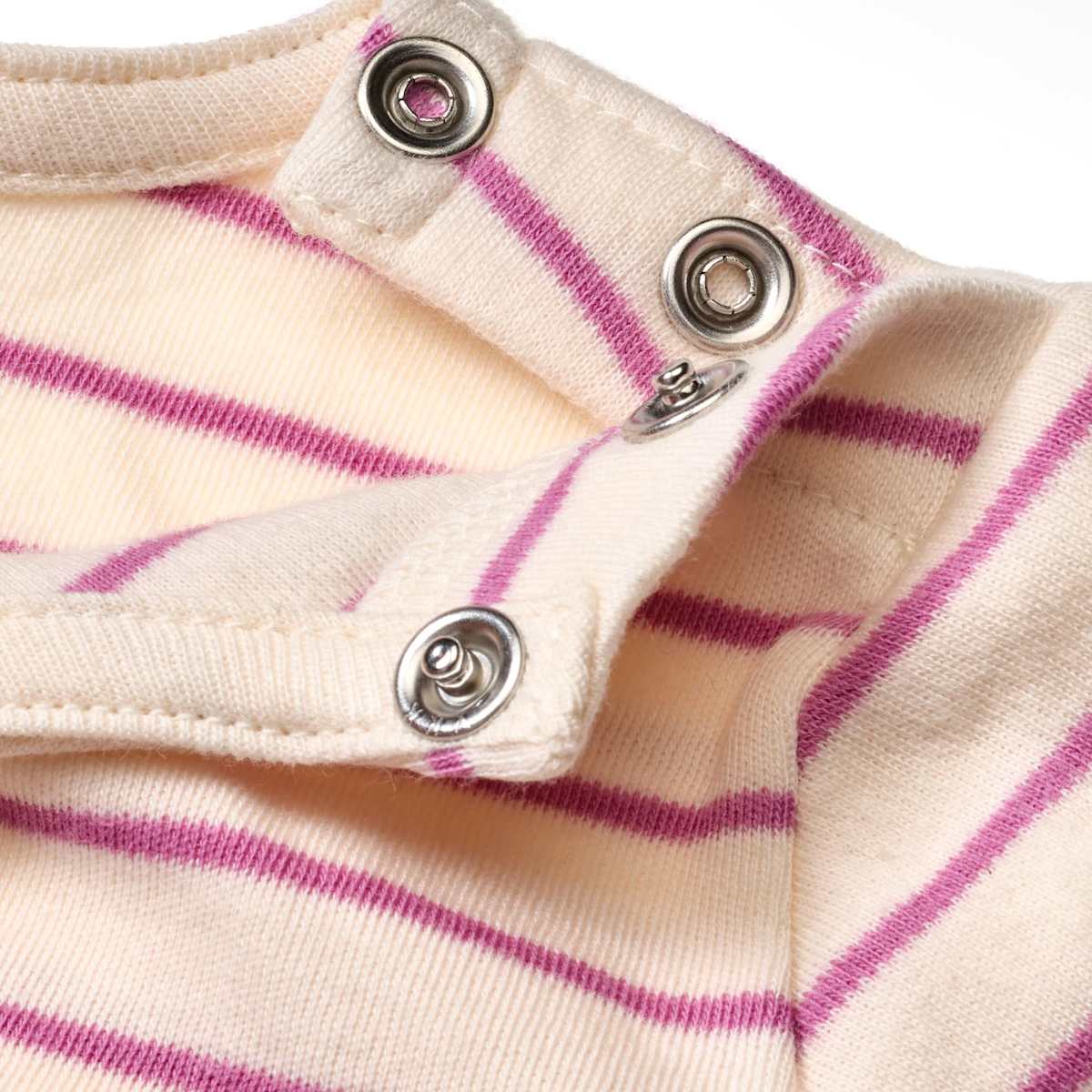 ALANA Set mit Langarmshirt mit Pinguin-Motiv & Hose mit Mitwachsfunktion, rosa + blau, Gr. 68, 1 St