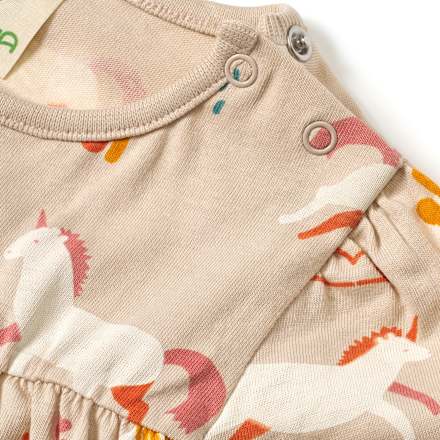 Set mit Leggings & Tunika mit Einhorn-Muster, beige, Gr. 86, 1 St ALANA