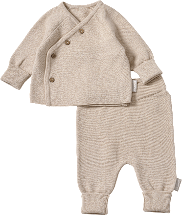 Set mit Pullover & Hose, beige, Gr. 68, 1 St