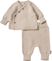Set mit Pullover & Hose, beige, Gr. 68, 1 St