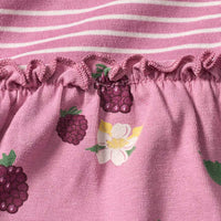 Set mit Tunika & Leggings mit Brombeeren-Muster, rosa, Gr. 86, 1 St