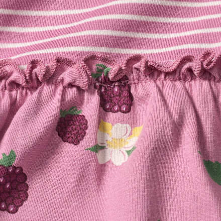 Set mit Tunika & Leggings mit Brombeeren-Muster, rosa, Gr. 86, 1 St