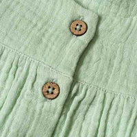 Set mit Tunika & Shorts aus Musselin, grün, Gr. 74, 1 St ALANA