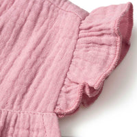 ALANA Set mit Tunika und Shorts aus Musselin, rosa, Gr. 74, 1 St