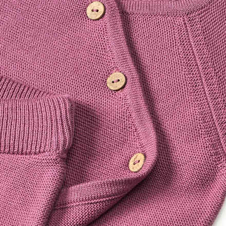 Set mit Wickelshirt und Hose, lila, Gr. 68, 1 St