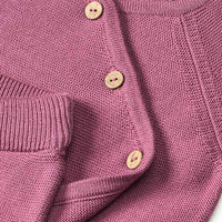 Set mit Wickelshirt und Hose, lila, Gr. 68, 1 St