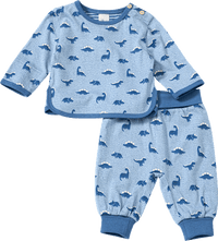 Set Pro Climate met lange mouwen shirt &amp; broek met groeifunctie, blauw, maat 62