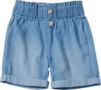 ALANA Shorts aus Denim mit Holzknöpfen, blau, Gr. 92, 1 St