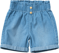 Shorts aus Jeans-Stoff & mit Holzknöpfen, blau, Gr. 128, 1 St ALANA