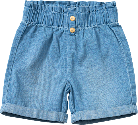 Shorts aus Jeans-Stoff & mit Holzknöpfen, blau, Gr. 128, 1 St ALANA