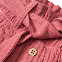 Shorts aus Musselin, rot, Gr. 110, 1 St ALANA