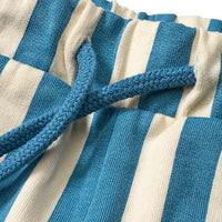 Shorts aus Sweat, blau & weiß, Gr. 104, 1 St