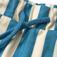 ALANA Shorts aus Sweat, blau & weiß, Gr. 110, 1 St