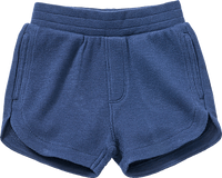 Shorts aus Sweat mit Waffel-Struktur, blau, Gr. 104, 1 St