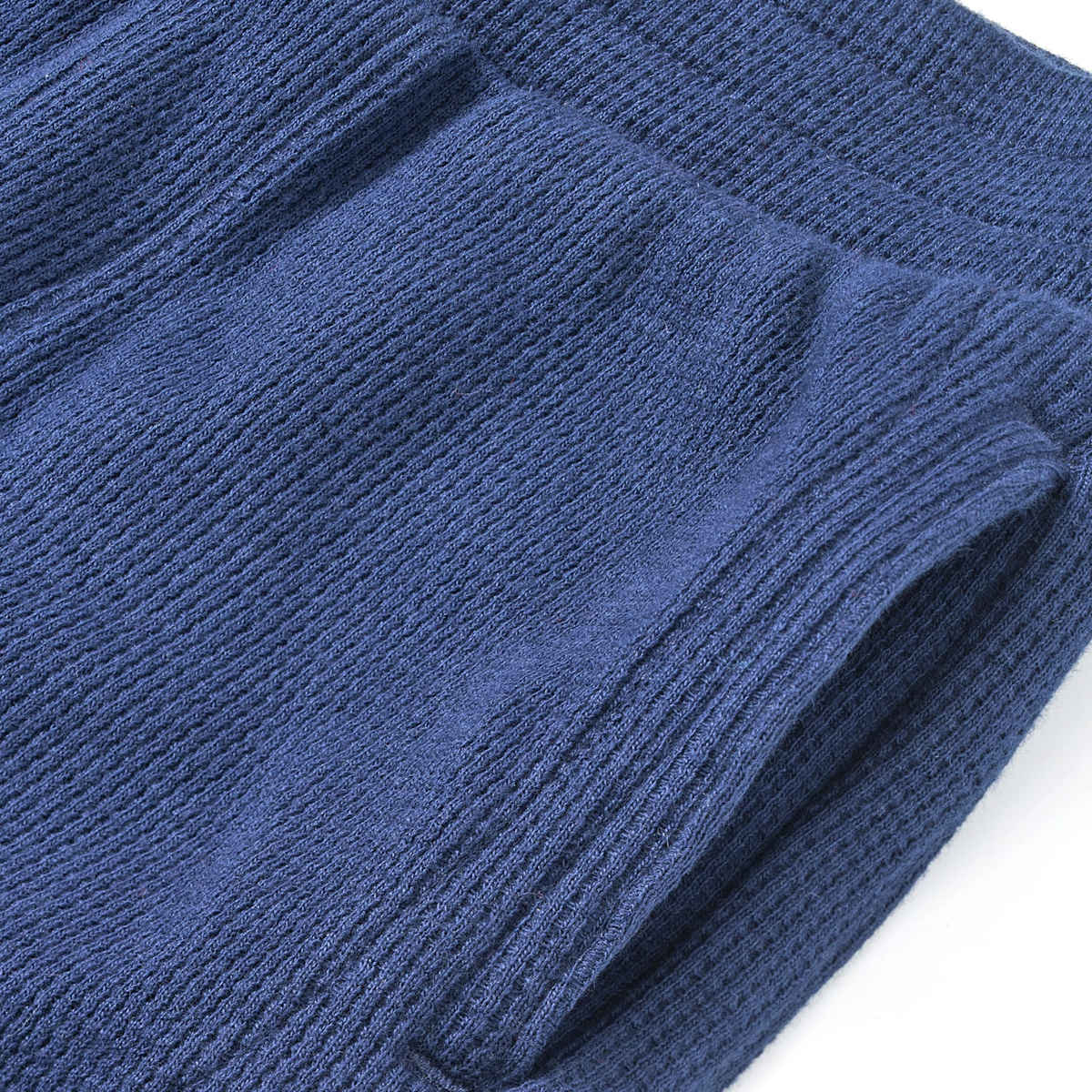 ALANA Shorts aus Sweat mit Waffel-Struktur, blau, Gr. 110, 1 St