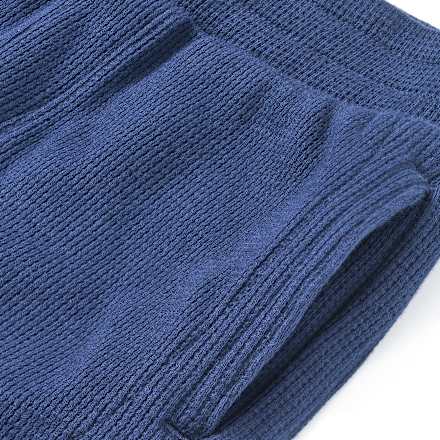 Shorts aus Sweat mit Waffel-Struktur, blau, Gr. 86, 1 St