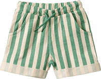 Shorts mit Streifen-Muster, grün, Gr. 104, 1 St ALANA