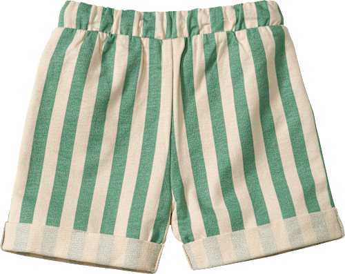 Shorts mit Streifen-Muster, grün, Gr. 104, 1 St ALANA
