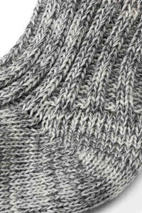 Socken aus Bio-Schurwolle, grau, Gr. 18/19, 1 St