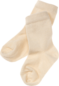 Socken, weiß, Gr. 18/19, 1 St