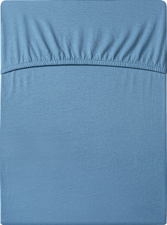 Spannbettlaken Babygröße, blau, 70 x 100 cm, 1 St