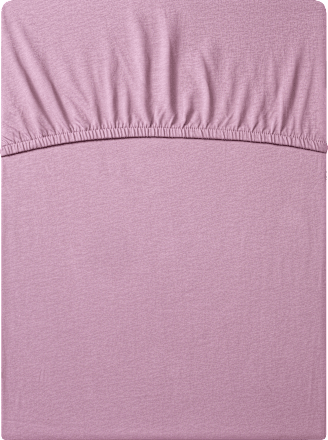 Hoeslaken babymaat, mauve, 70 x 100 cm, 1 stuk