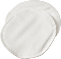 Stilleinlagen 4-lagig aus Bio-Baumwolle natur 13cm, 2 St