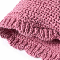 Stirnband aus Strick, rosa, Gr. 50/51, 1 St