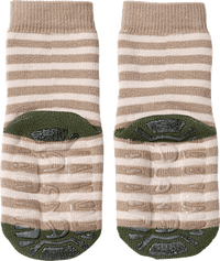 Stoppersocken mit Dino-Motiv, braun, Gr. 21/22, 1 St