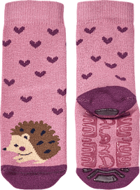 ALANA Stoppersocken mit Igel-Motiv, rosa, Gr. 23/24, 1 St