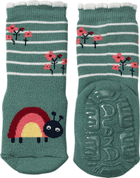 Stoppersocken mit Regenbogen-Motiv, grün, Gr. 23/24, 1 St ALANA