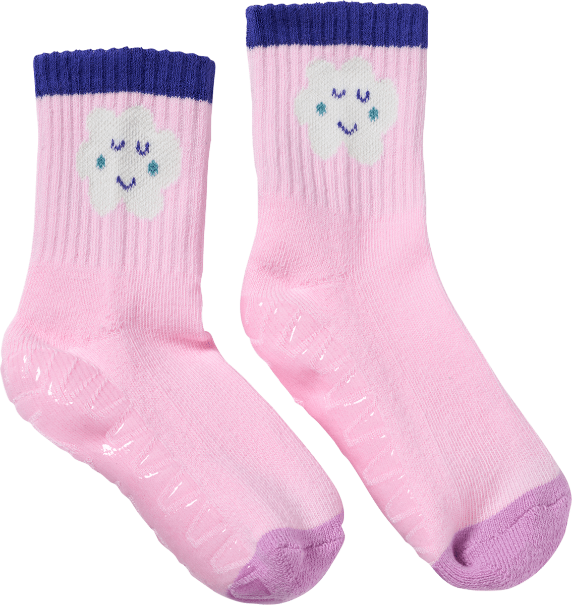 ALANA Stoppersocken mit Regenbogen-Muster, rosa, Gr. 21/22, 1 St