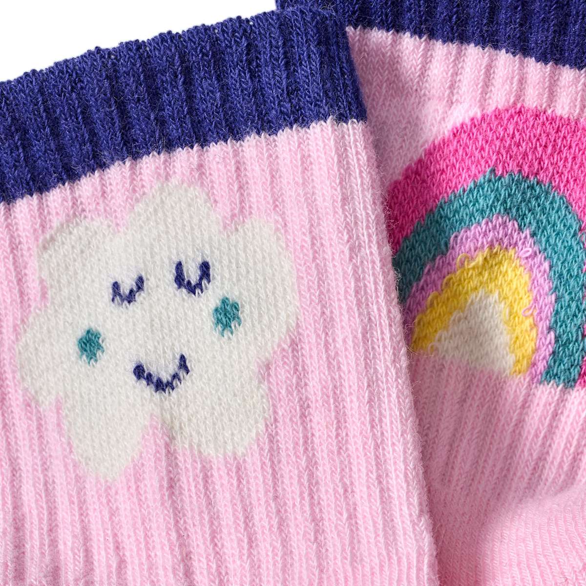 ALANA Stoppersocken mit Regenbogen-Muster, rosa, Gr. 21/22, 1 St