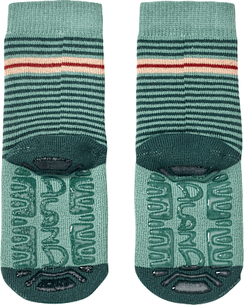 Stoppersocken mit Waschbär-Motiv, grün, Gr. 23/24, 1 St