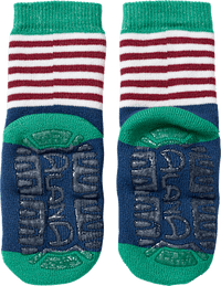 Stoppersocken mit Weihnachts-Motiv, blau & grün, Gr. 25/26, 1 St
