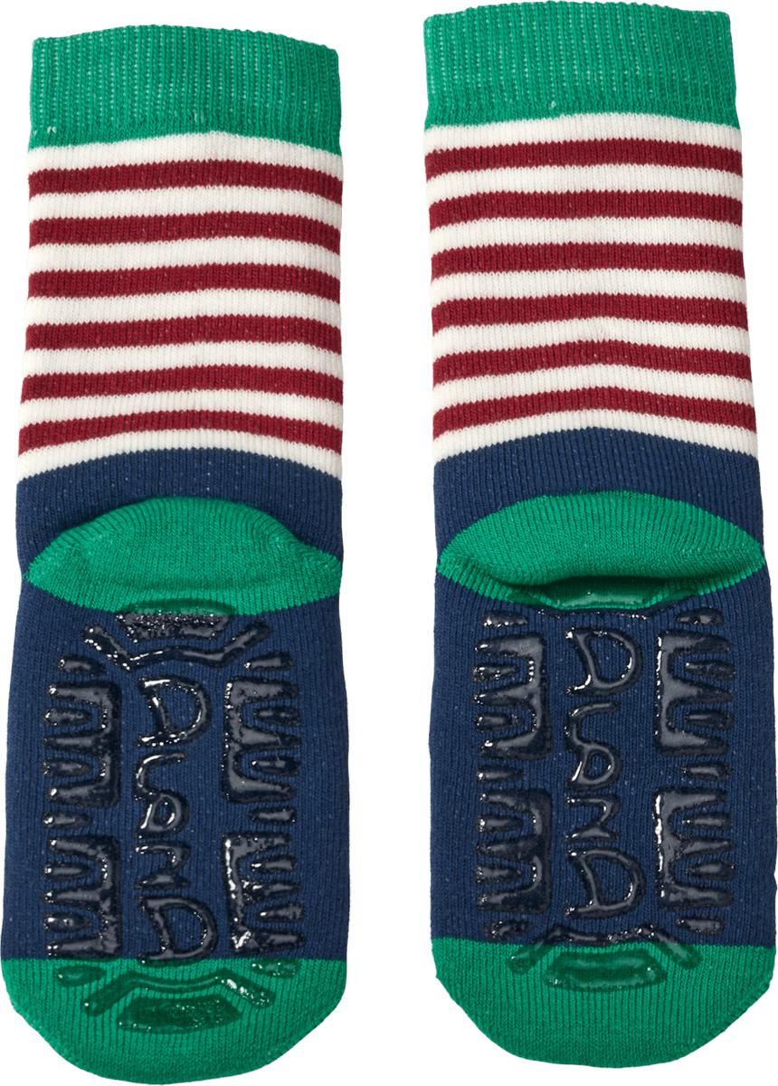 Stoppersocken mit Weihnachts-Muster, blau, Gr. 23/24, 1 St