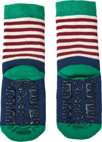 Stoppersocken mit Weihnachts-Muster, blau, Gr. 23/24, 1 St